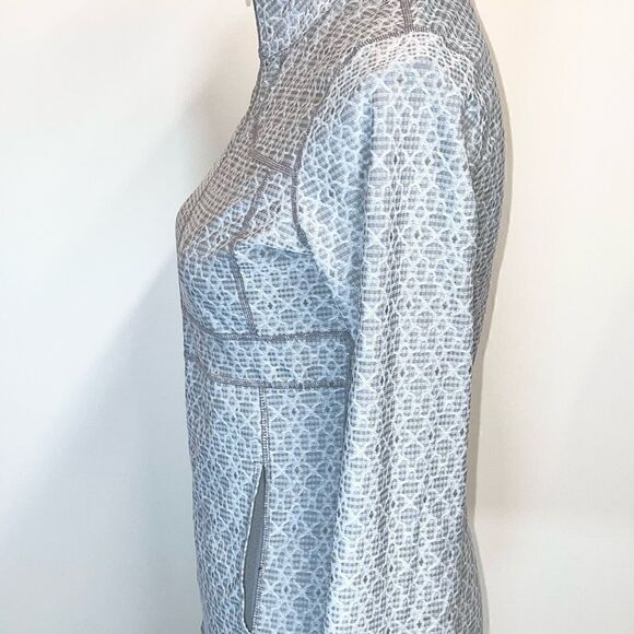 NWOT Prana Silver Jacquard Reeve Jacket Women’s Sz XS 4-6 - Picture 8 of 12